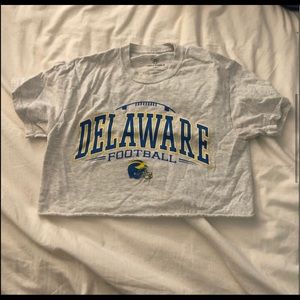 UD football crop top